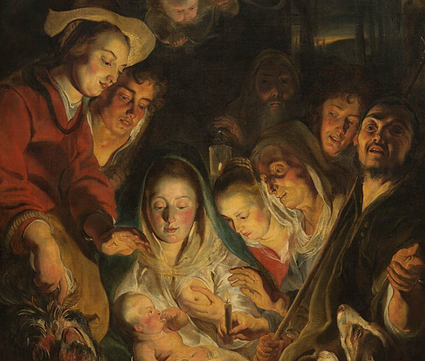 Adoration by the shepherds